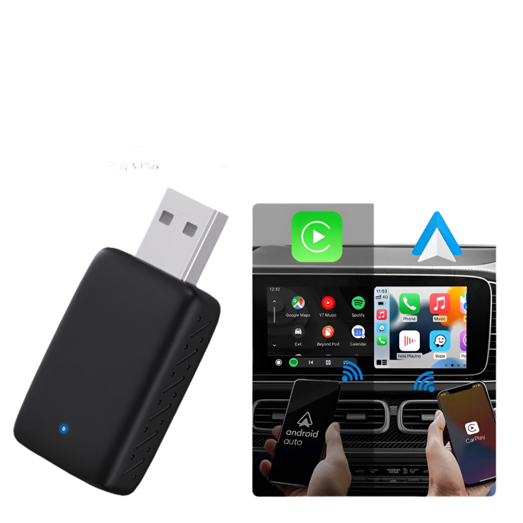 Dany’L - Adaptateur Universel CarPlay & Android Auto Sans Fil