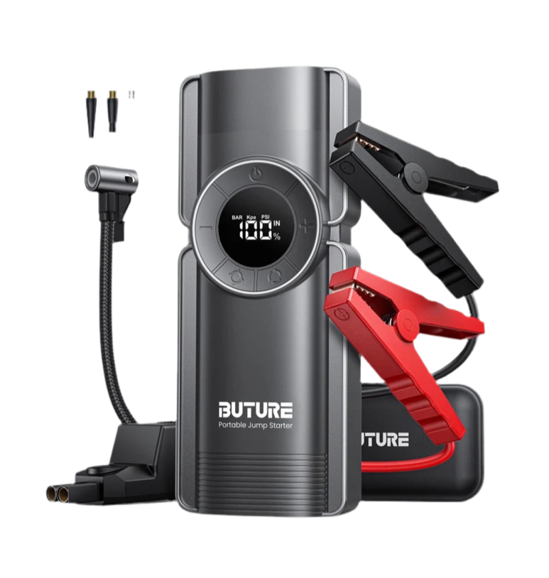 Dany'L - 4-en-1 – Booster, Pompe, Power Bank & Gonfleur 💨📱🔋🚗