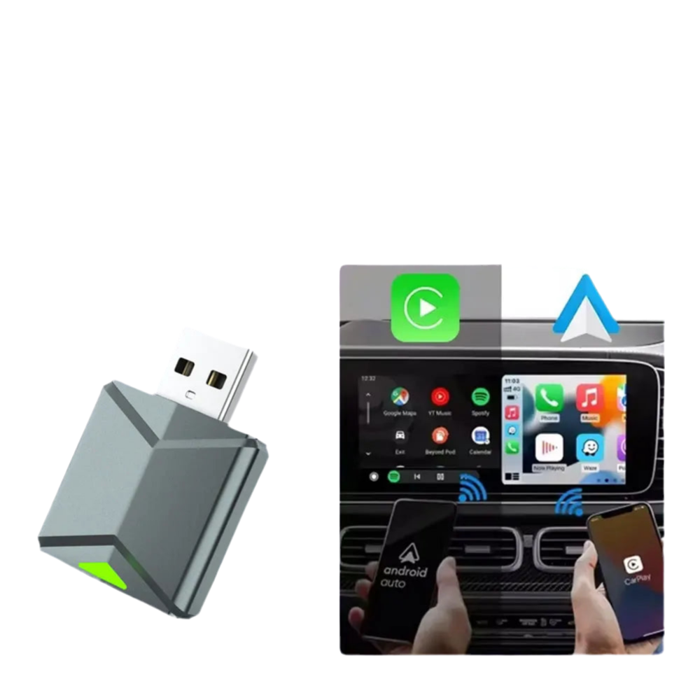 Dany’L - Adaptateur Universel CarPlay & Android Auto Sans Fil