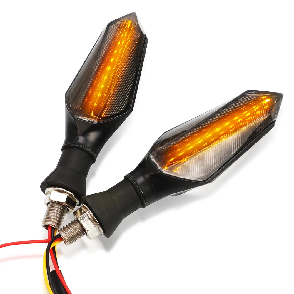 Dany'L - 🏍️ Clignotants Avant & Arrière Universels pour Yamaha YZF-R1 / R6 / MT-07 / MT-09 / ZX-6R / ZX-10R