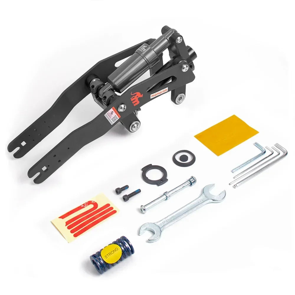 🛴 Monorim – Kit Suspension Avant & Arrière, Tube Shock Absorption pour Xiaomi M365 / 1S / Pro / Pro2 / Mi3