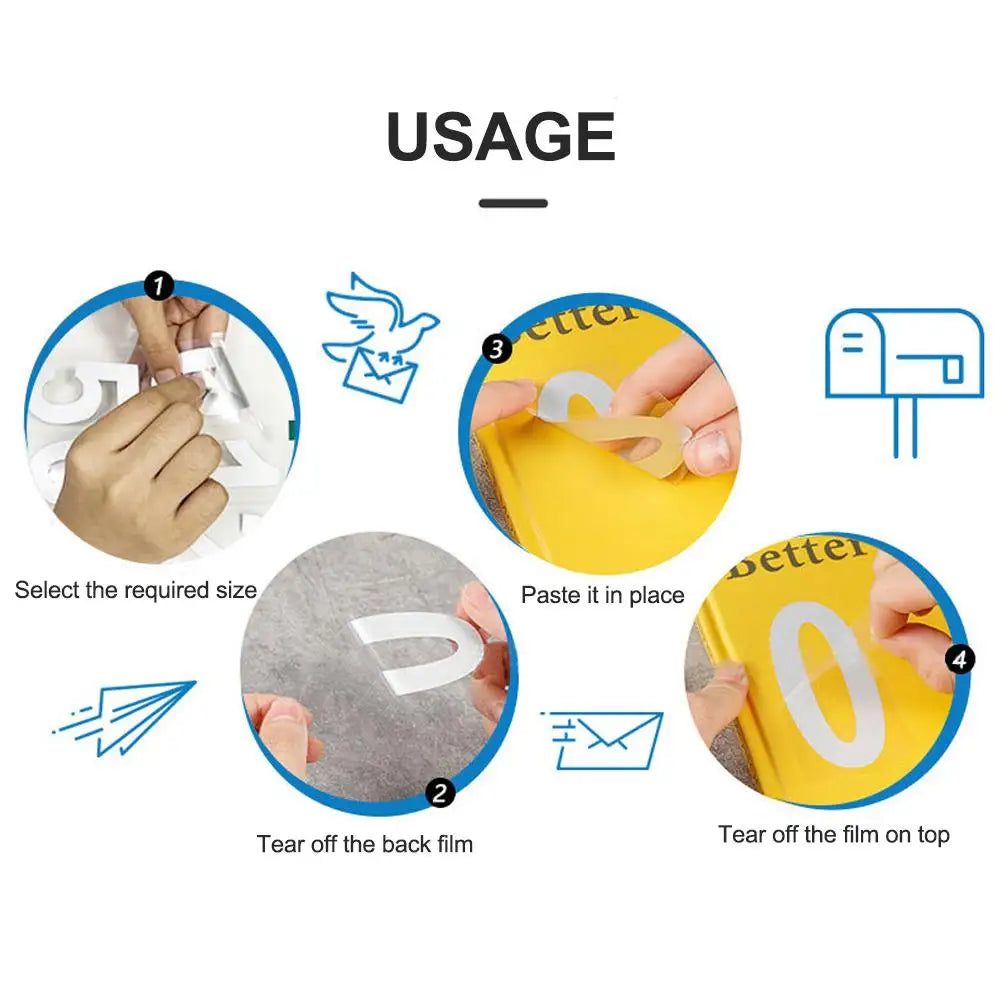 Nanofilm Invisible, Réfléchissant & Étanche – Autocollant Numéro de Plaque
