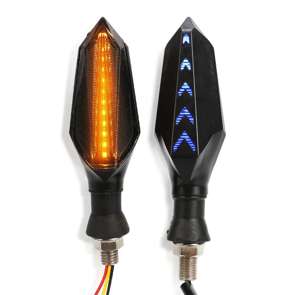 Dany'L - 🏍️ Clignotants Avant & Arrière Universels pour Yamaha YZF-R1 / R6 / MT-07 / MT-09 / ZX-6R / ZX-10R