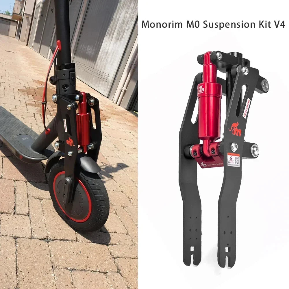 🛴 Monorim – Kit Suspension Avant & Arrière, Tube Shock Absorption pour Xiaomi M365 / 1S / Pro / Pro2 / Mi3
