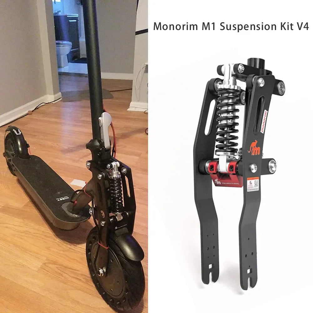 🛴 Monorim – Kit Suspension Avant & Arrière, Tube Shock Absorption pour Xiaomi M365 / 1S / Pro / Pro2 / Mi3