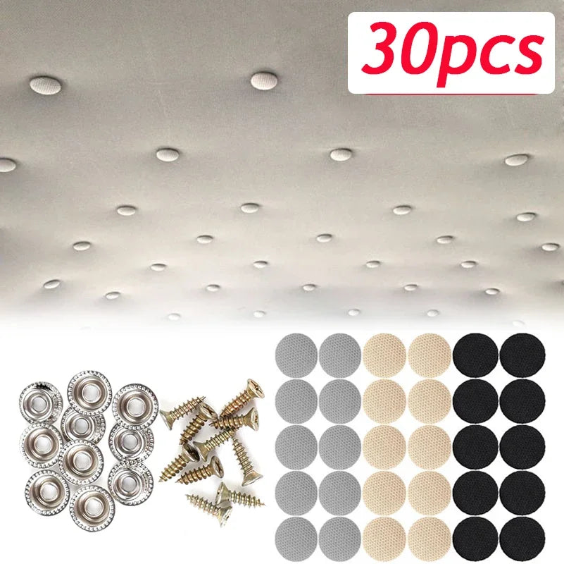 Dany'L - 🛠️ Kit Fixation Ciel de Toit – Rivets Universels 🚗✨