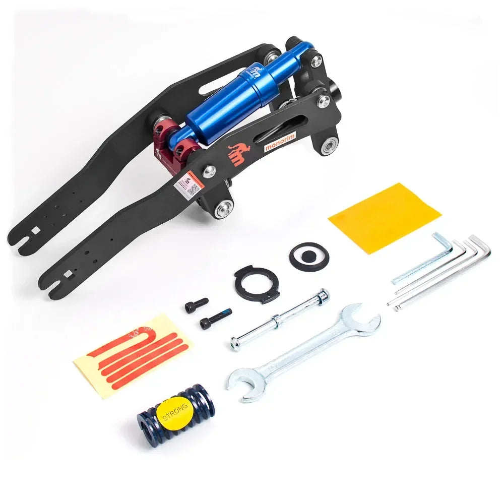 🛴 Monorim – Kit Suspension Avant & Arrière, Tube Shock Absorption pour Xiaomi M365 / 1S / Pro / Pro2 / Mi3