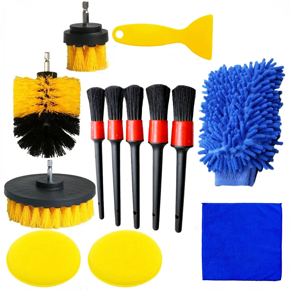Dany’L - Kit de brosses de Nettoyage Automobile