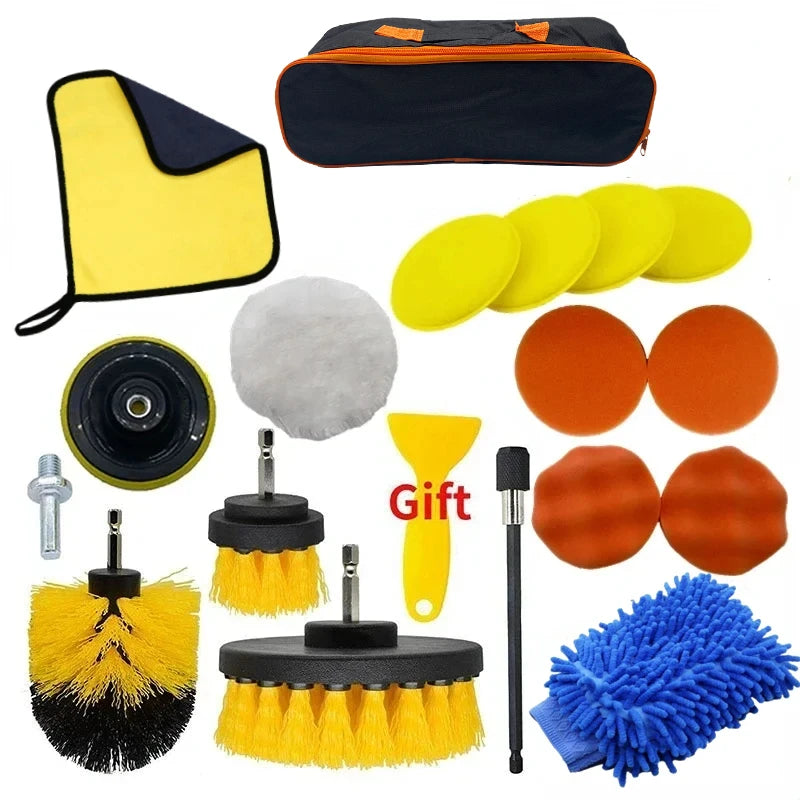 Dany’L - Kit de brosses de Nettoyage Automobile