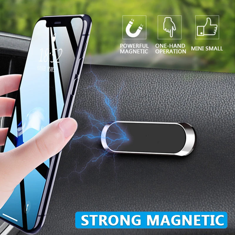 Dany'L - 📱🧲 Support Téléphone Magnétique Mini – Compact & Stylé pour Tableau de Bord 🚗✨