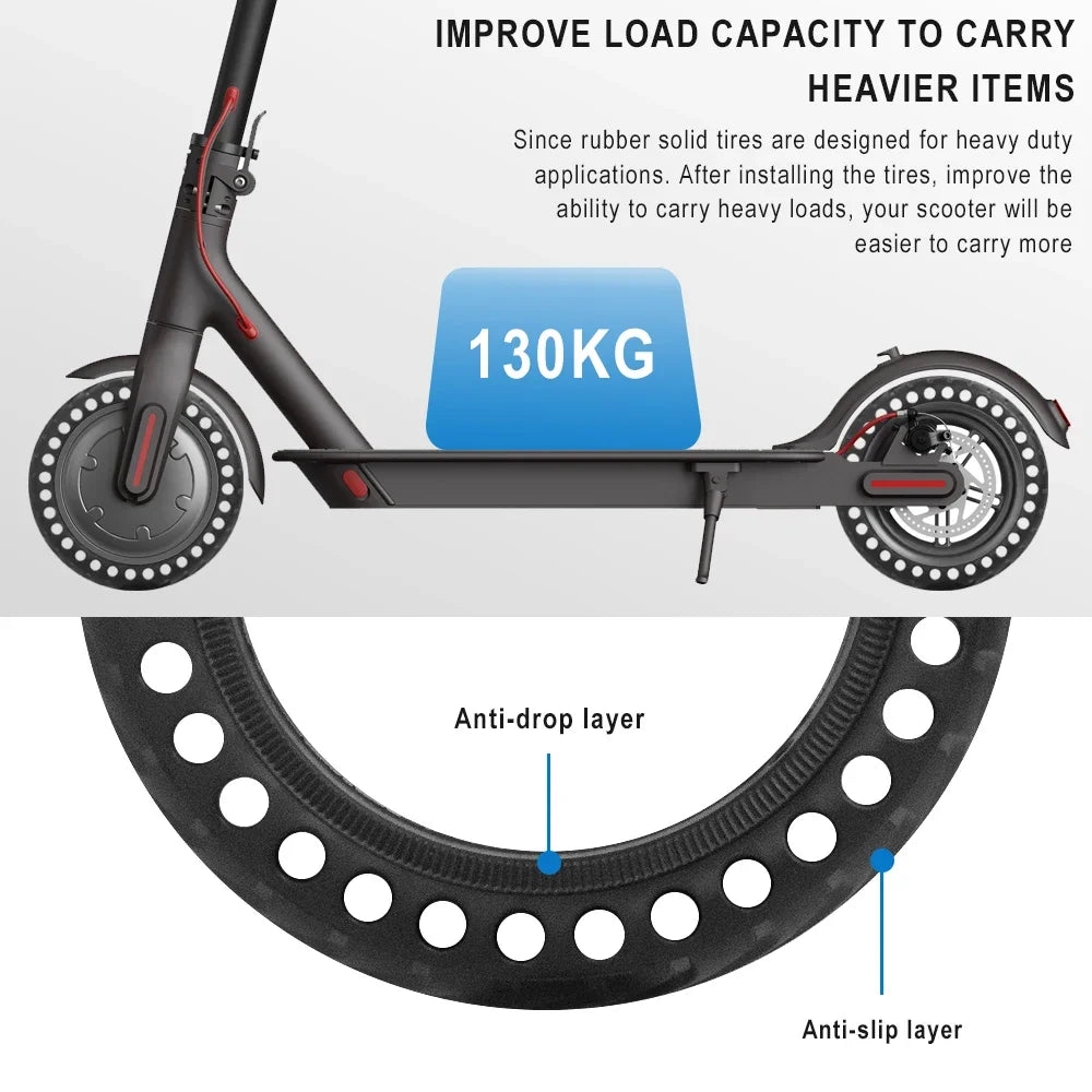 Pneu Plein 8.5 Pouces pour Trottinette Électrique Xiaomi M365 Pro