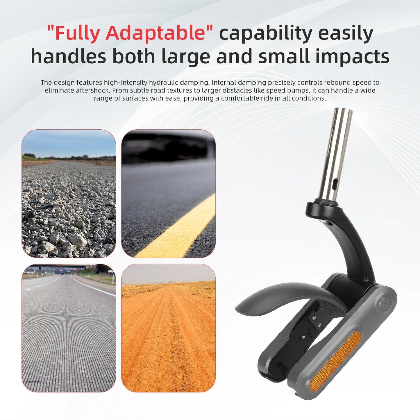 Dany'L - 🛴 Suspension Avant Ulip amortisseur de Choc Upgradé pour Xiaomi M365, Segway G30, 4 Pro...