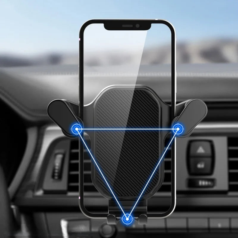 Dany'L - 📱🚗 Support Téléphone Gravity Universel – Fixation Grille d’Aération
