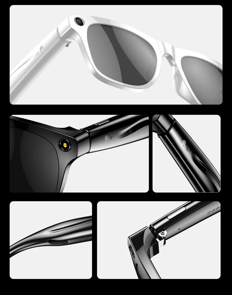 Dany'L - Lunettes Connectées Xiaomi AI 4K HD – Caméra, Audio, Traduction & Assistant Vocal 2.0