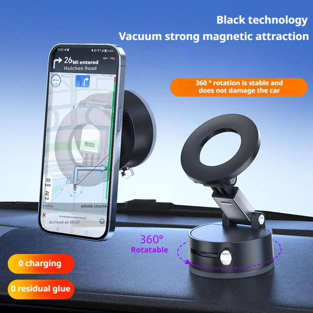 Dany'L - Support Téléphone Magnétique, Fixation Ultra Forte & Design Pliable 360°