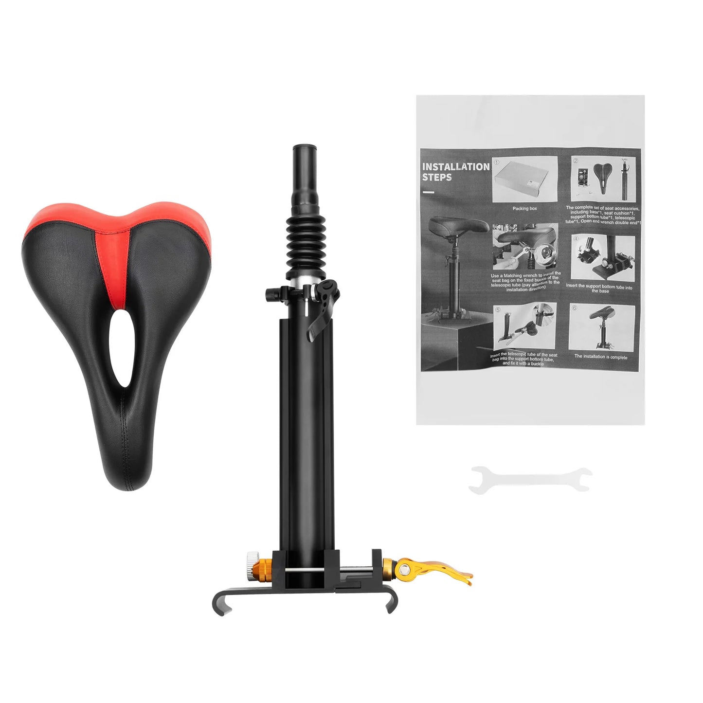 Dany’L - Selle Ajustable pour Trottinettes Électriques Dany'L, Xiaomi M365 et M365 Pro