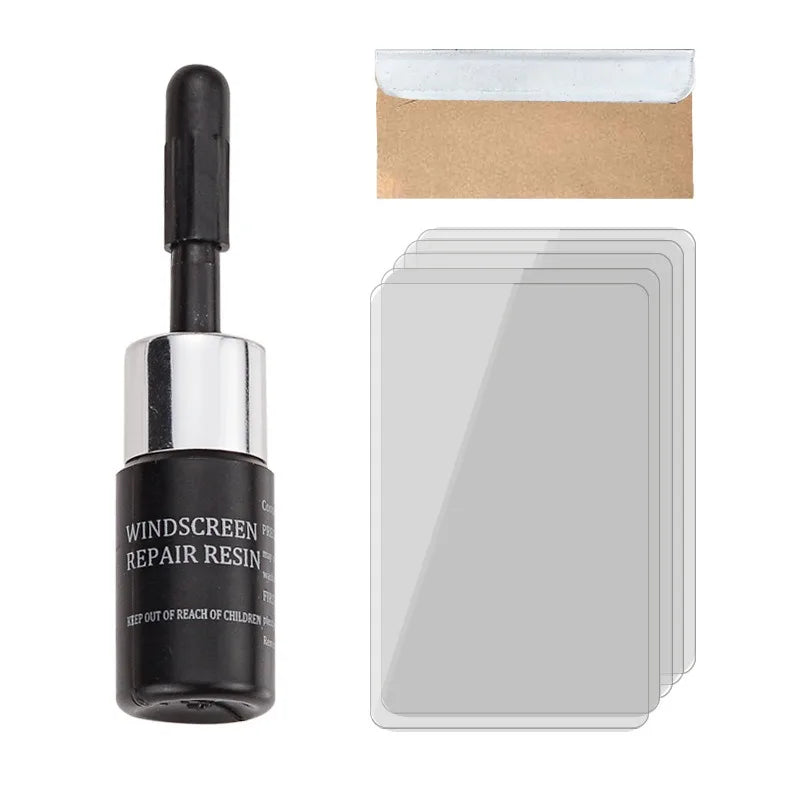 Kit de Réparation de Pare-Brise - Résine Nano pour Fissures et Éclats