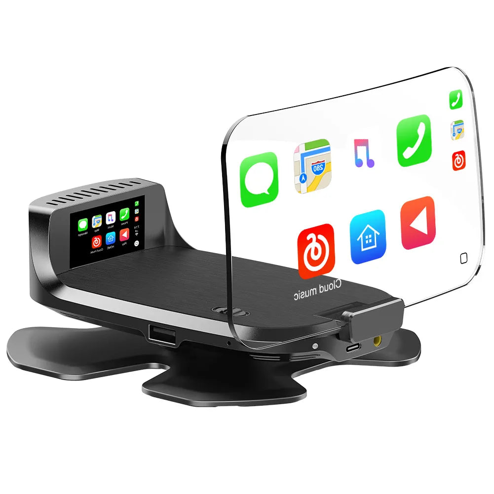 Dany’L - Affichage Tête Haute Apple Carplay & Android Auto pour Voiture