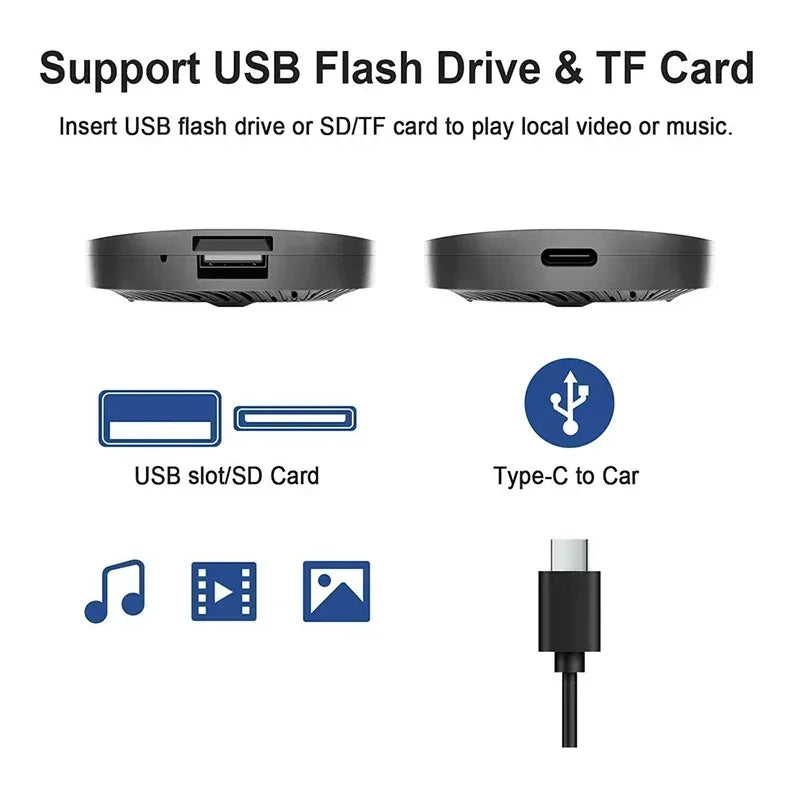 Dany'L - Android 13 AI Box CarPlay & Android Auto + Netflix/YouTube Sans Fil