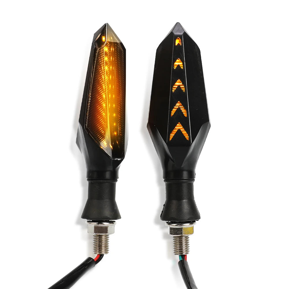 Dany'L - 🏍️ Clignotants Avant & Arrière Universels pour Yamaha YZF-R1 / R6 / MT-07 / MT-09 / ZX-6R / ZX-10R