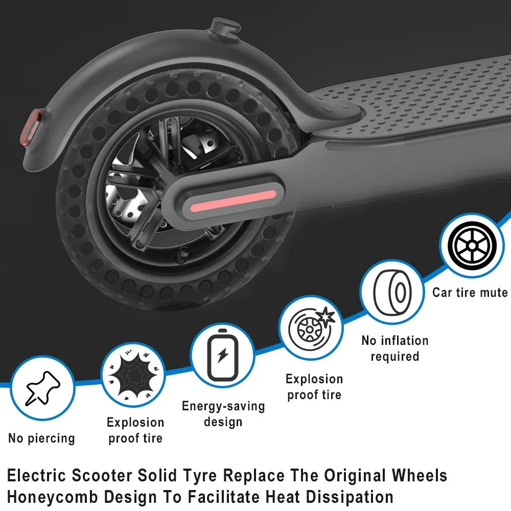 Pneu Plein 8.5 Pouces pour Trottinette Électrique Xiaomi M365 Pro