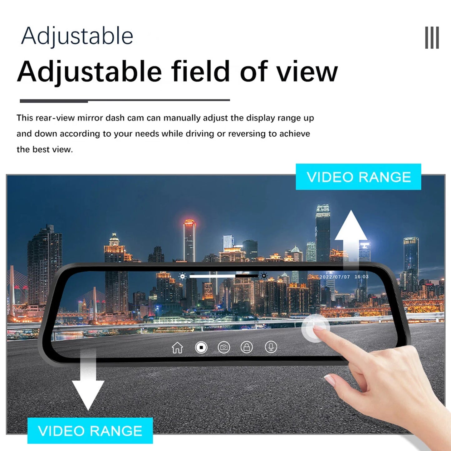Dany'L - 📸 Dashcam Wi-Fi 9,66″ Double Face – Avant et Arrière : Ton œil de lynx sur la route 🦅🚗