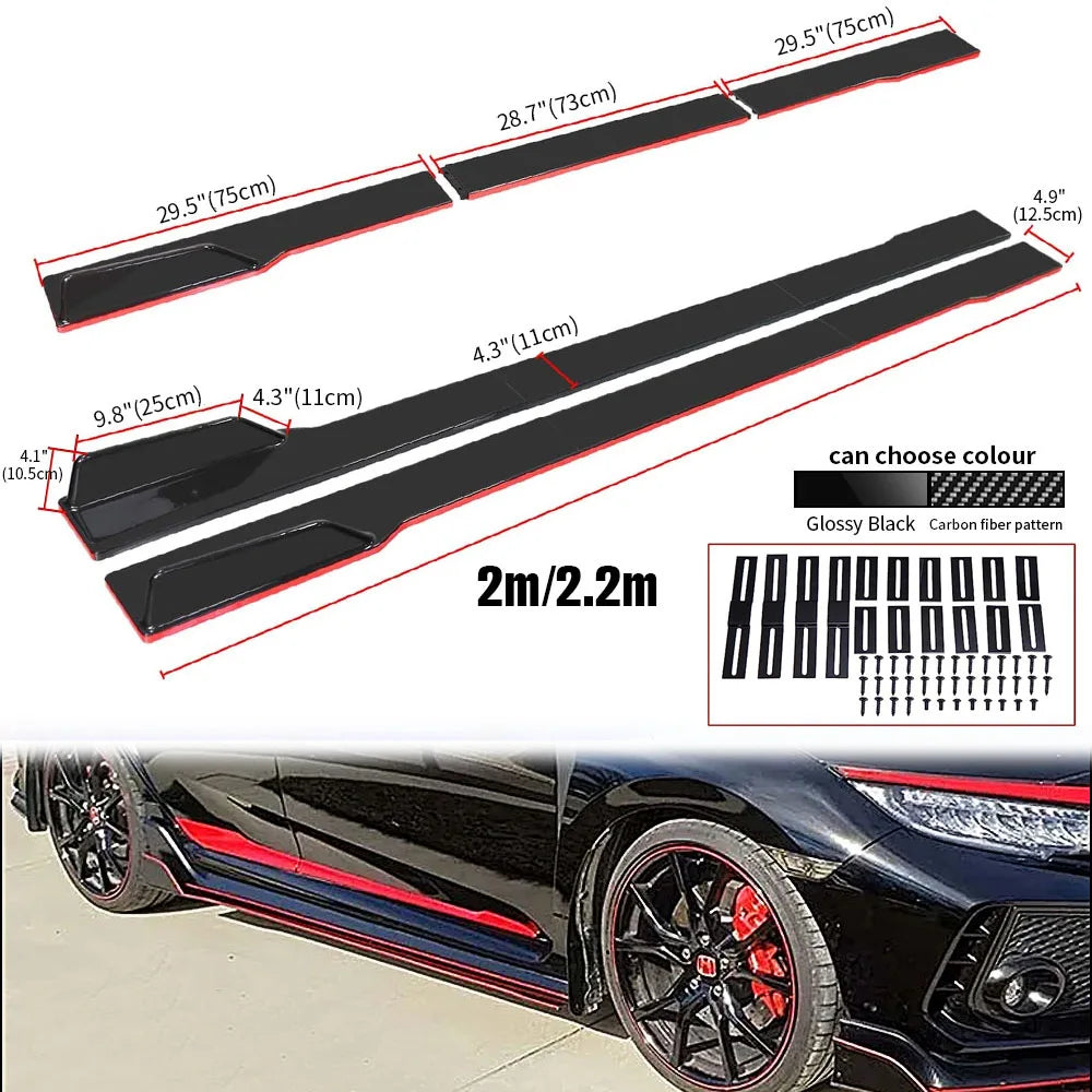 Dany'L - 🚗💨 Bas de Caisse Universels 2×2m – Extensions Latérales ABS 🔥