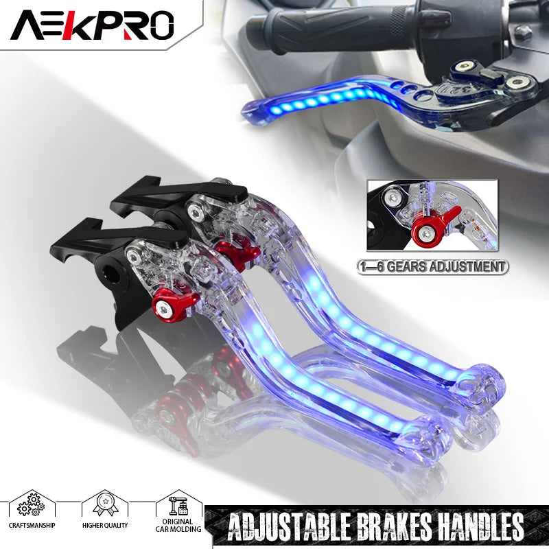 Dany'L - 🏍️ Lampes Clignotantes “Always-On” + Leviers Courts Frein/Embrayage & Poignées