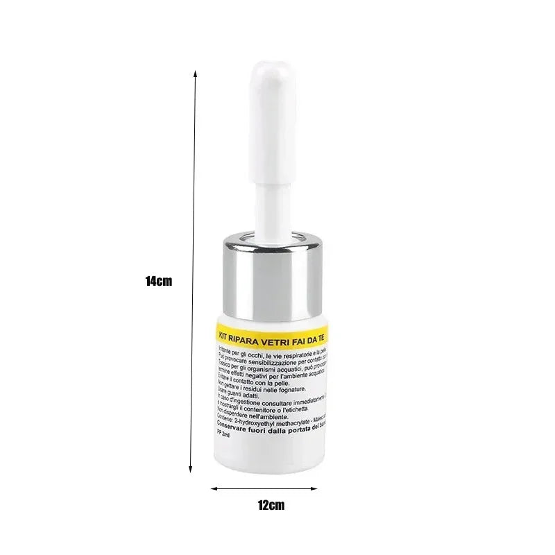 Kit de Réparation de Pare-Brise - Résine Nano pour Fissures et Éclats