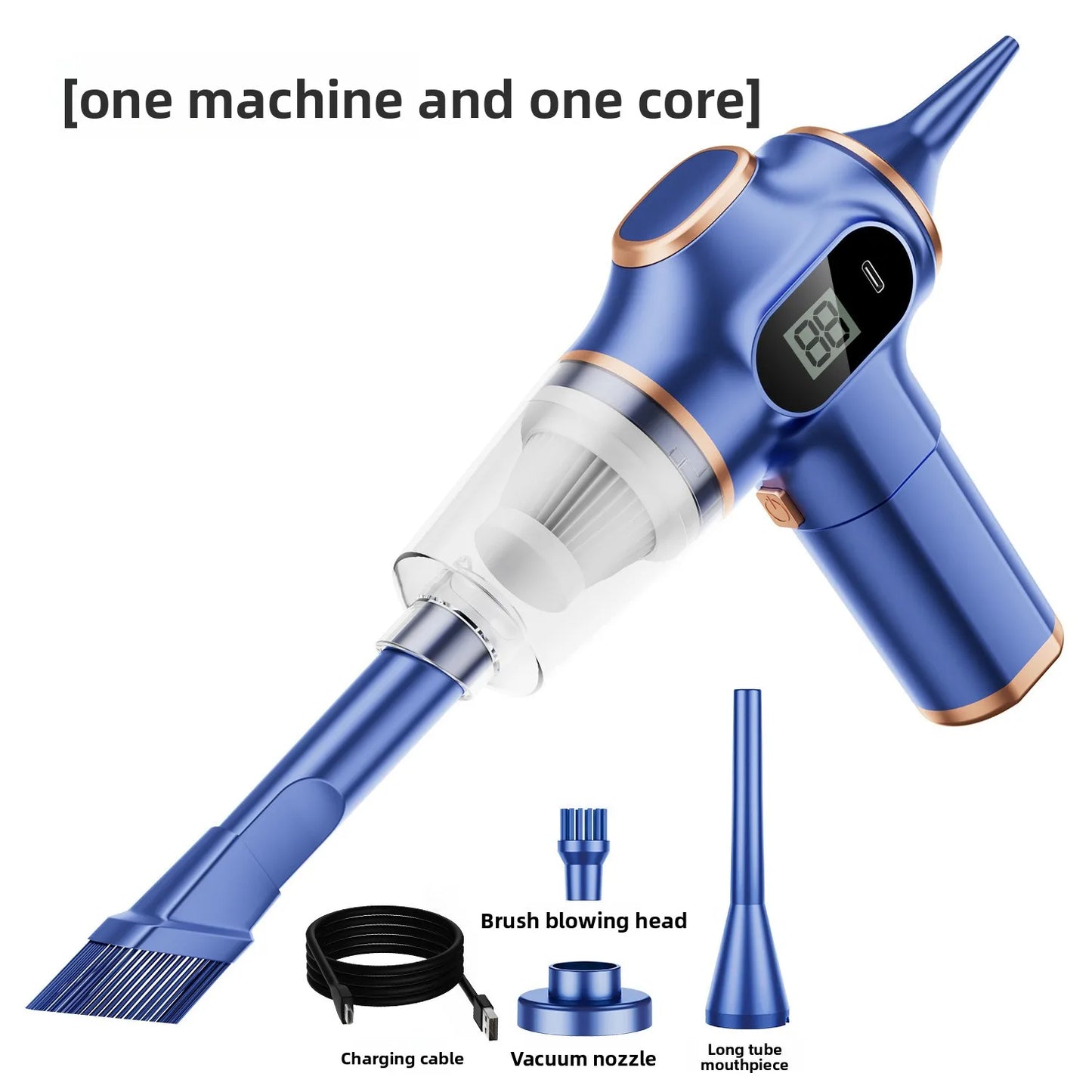 Dany'L - 🚗💨 Mini-Aspirateur Sans Fil Portable – Car & Home, Puissant et Ultra Pratique