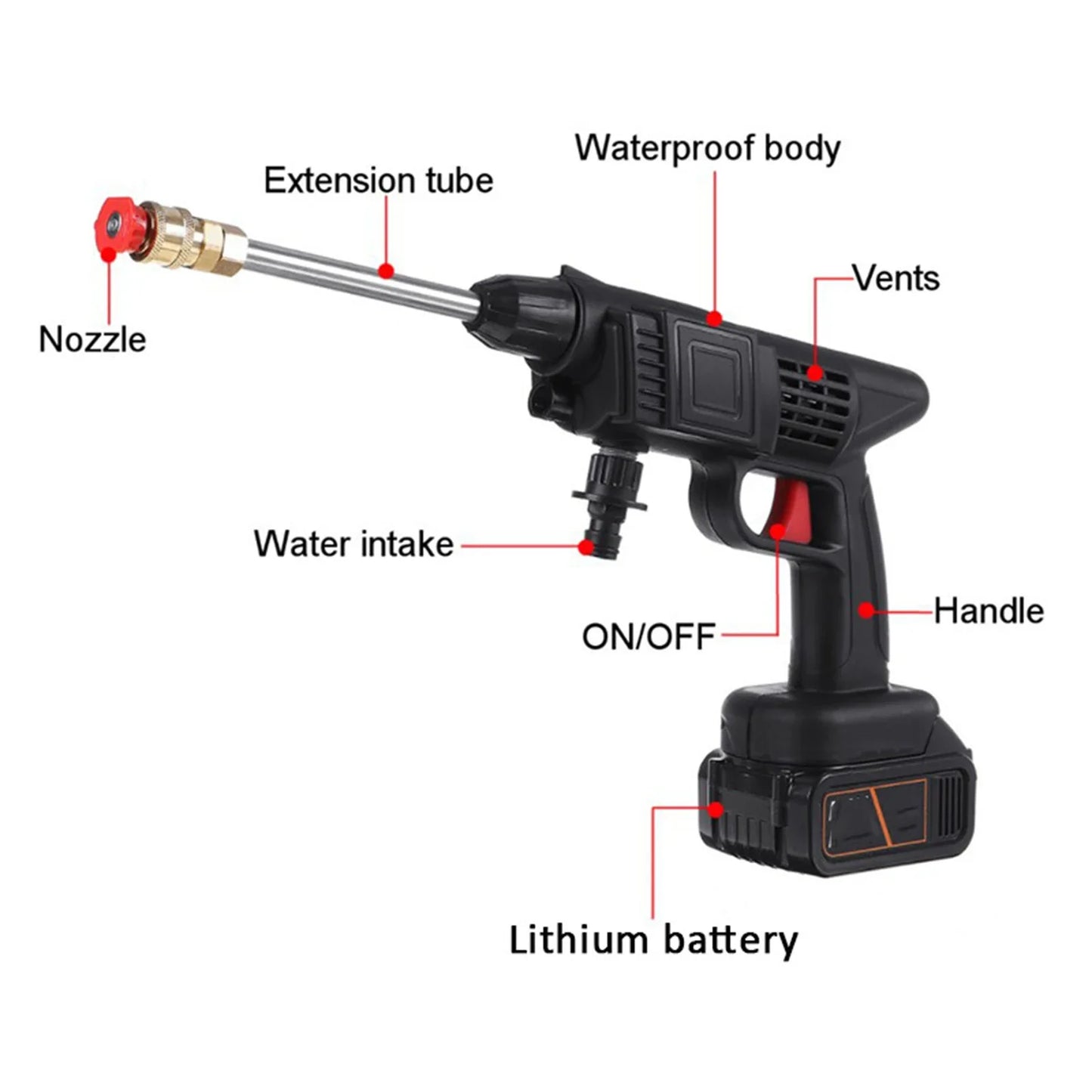 Dany’L - Pistolet de Lavage Haute Pression