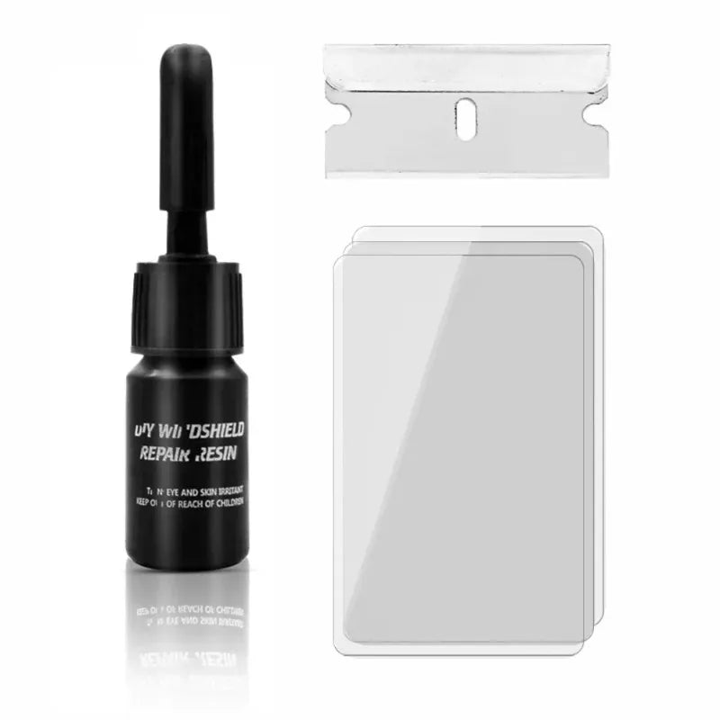 Kit de Réparation de Pare-Brise - Résine Nano pour Fissures et Éclats
