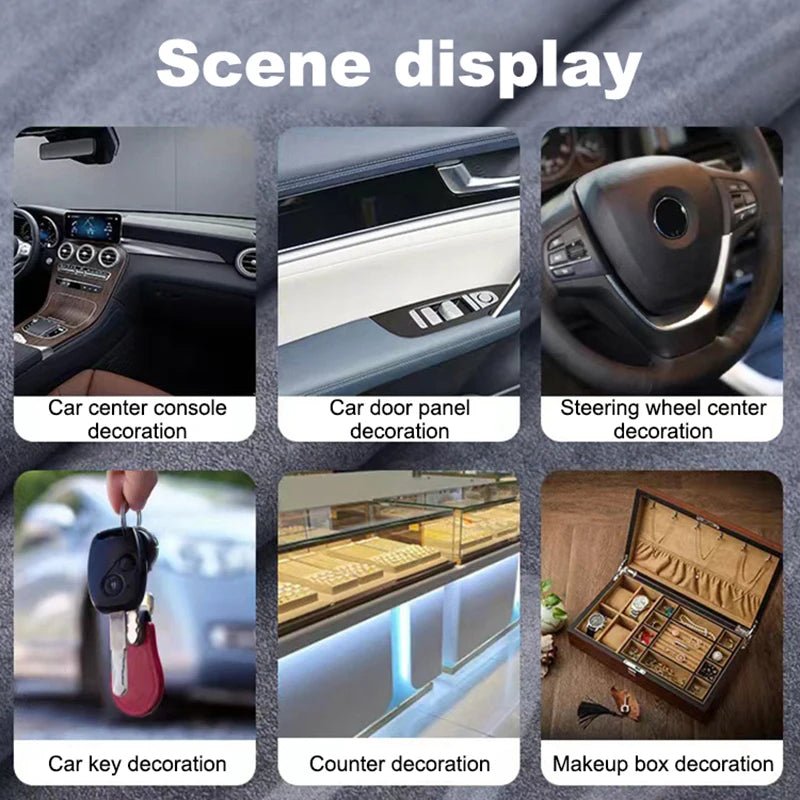 Dany’L - Revêtement en Alcantara pour tableau de bord, Toit et Panneaux de Voiture