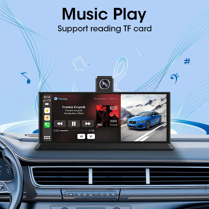 Dany'L - Caméra Dashcam 360° 4K avec CarPlay – La conduite connectée et sécurisée