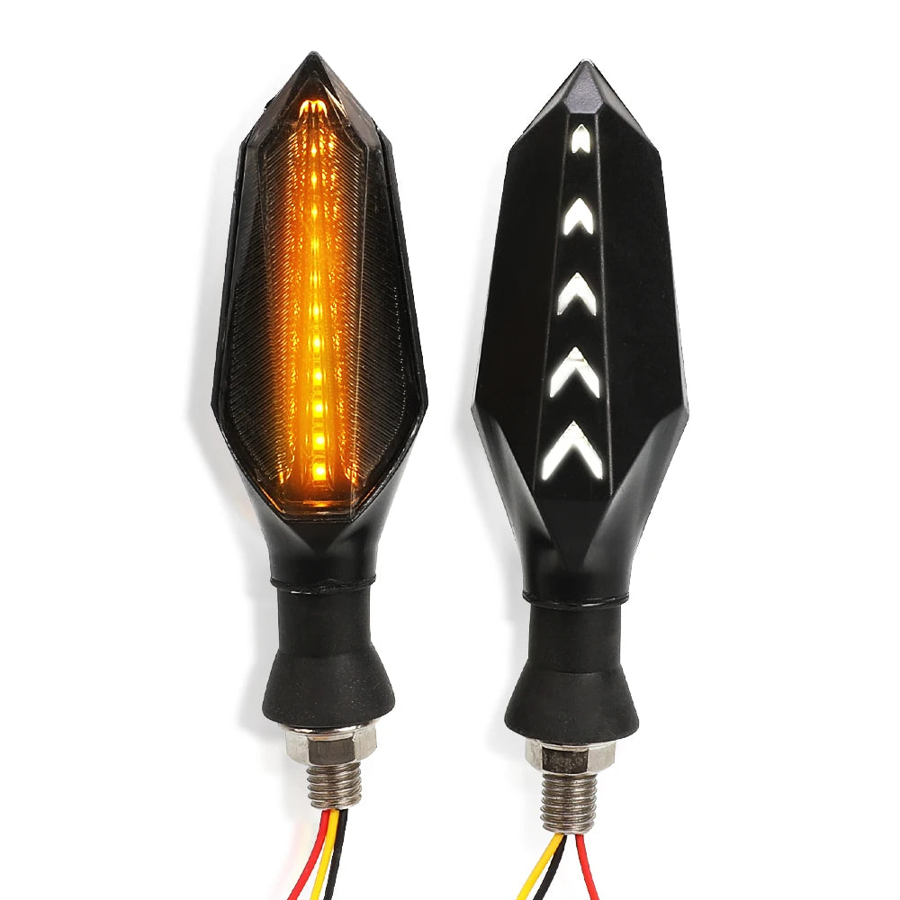 Dany'L - 🏍️ Clignotants Avant & Arrière Universels pour Yamaha YZF-R1 / R6 / MT-07 / MT-09 / ZX-6R / ZX-10R