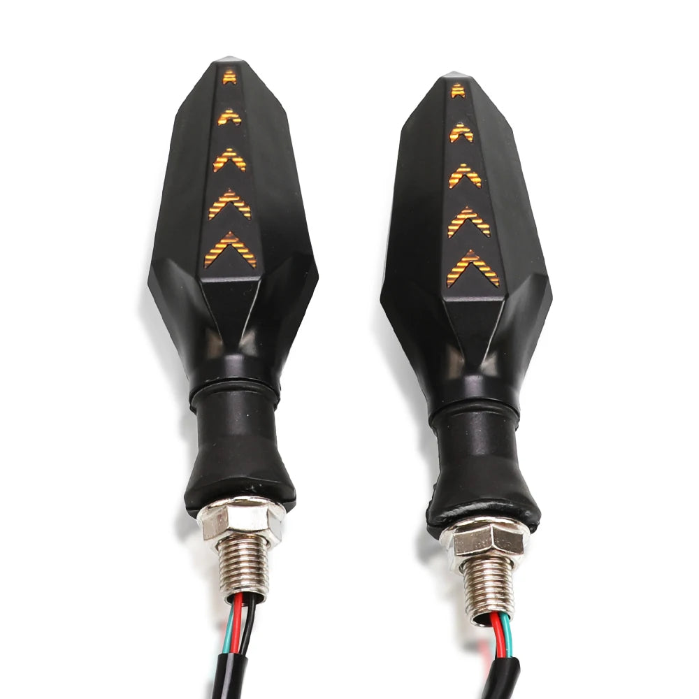 Dany'L - 🏍️ Clignotants Avant & Arrière Universels pour Yamaha YZF-R1 / R6 / MT-07 / MT-09 / ZX-6R / ZX-10R
