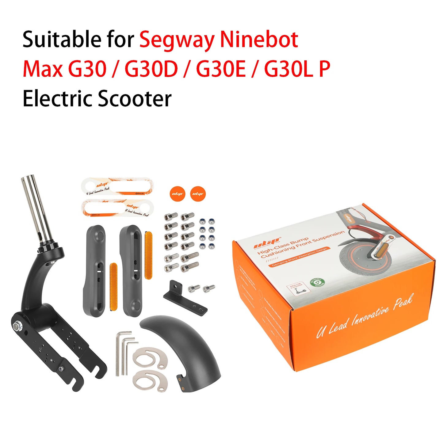 Dany'L - 🛴 Suspension Avant Ulip amortisseur de Choc Upgradé pour Xiaomi M365, Segway G30, 4 Pro...