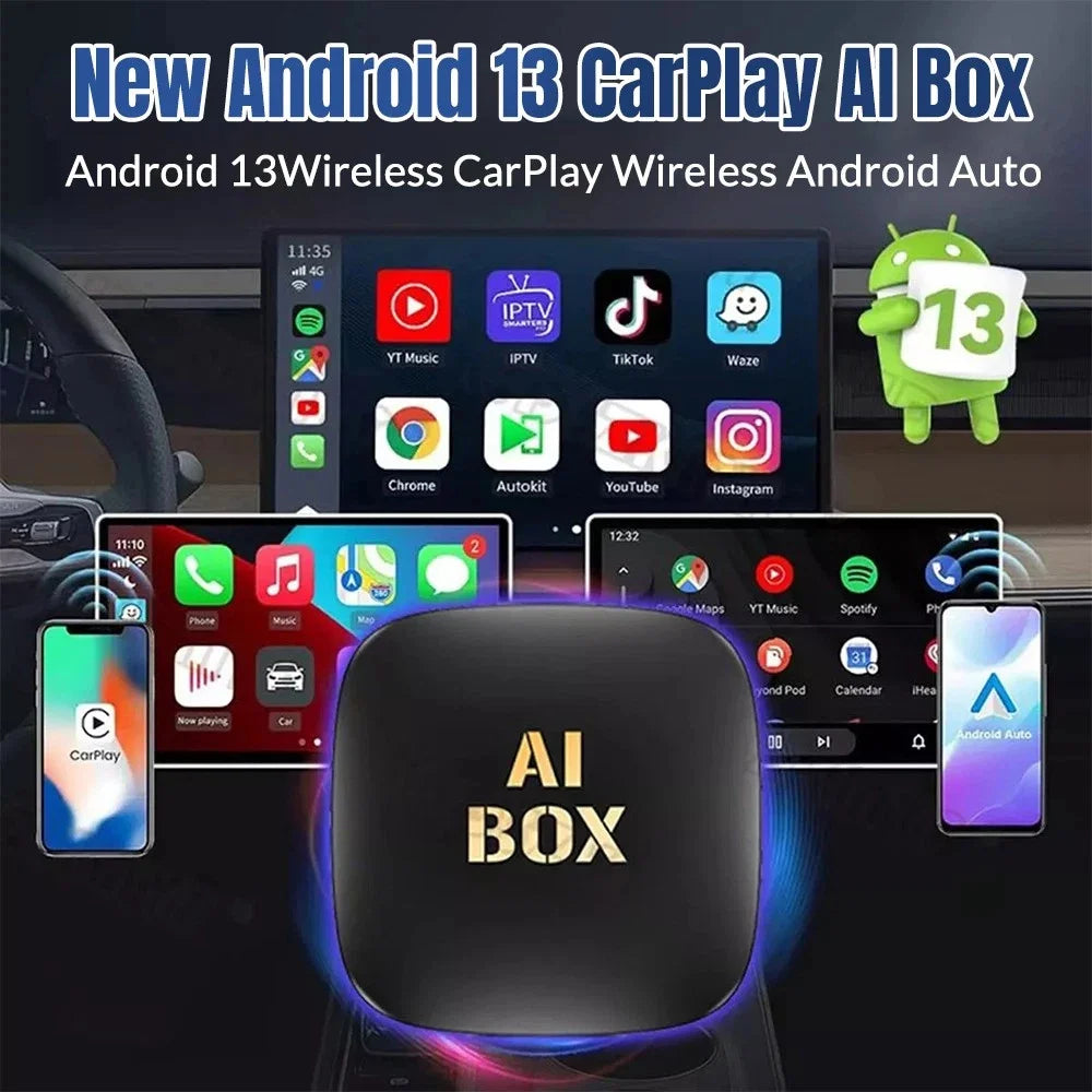 Dany'L - Android 13 AI Box CarPlay & Android Auto + Netflix/YouTube Sans Fil