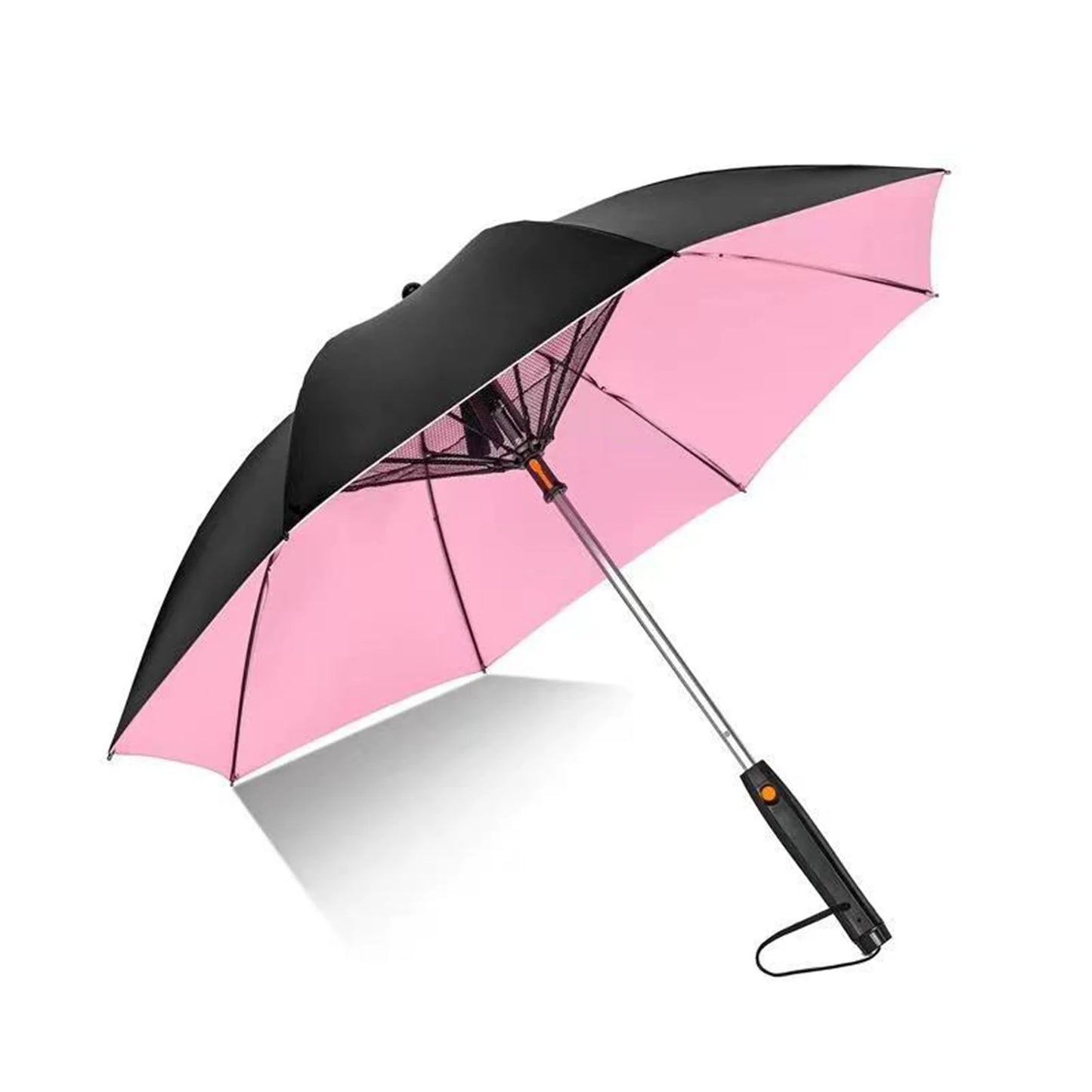 Dany'L - ☂️ Parapluie 3-en-1 USB Rechargeable, Ventilateur + Brumisateur + Classe Infinie