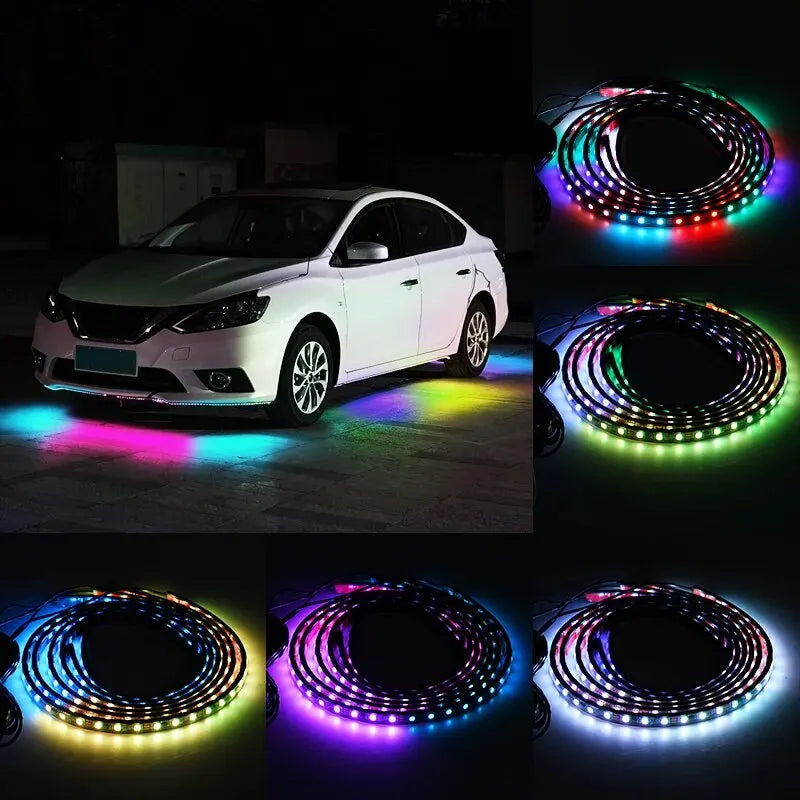Dany’L - Bande flexible LED RGB pour châssis de Voiture