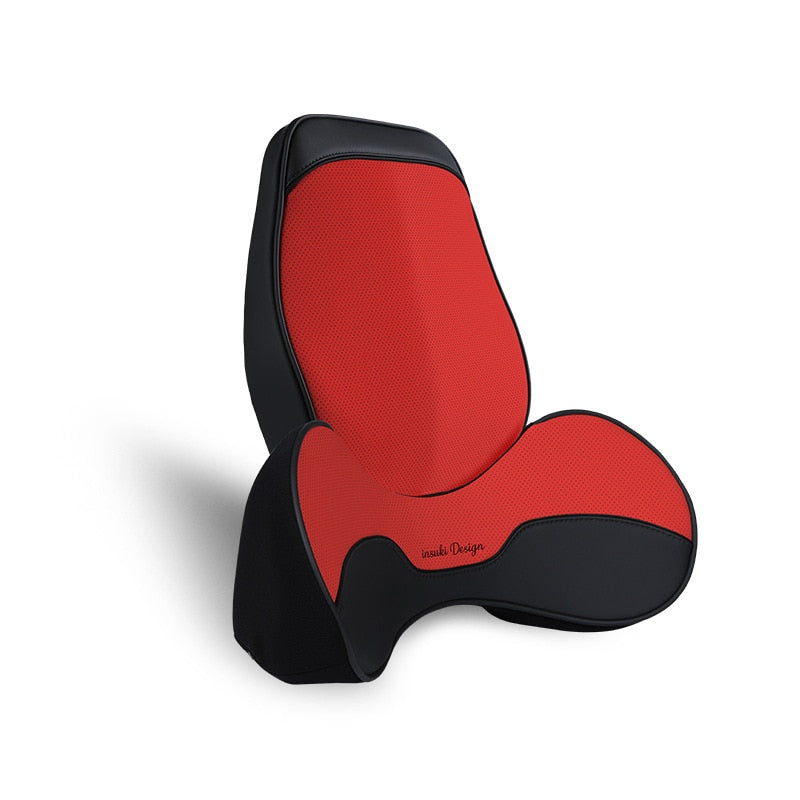 Coussin nuque et lombaire en Cuir pour Voiture