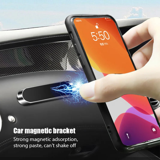 Dany'L - 📱🧲 Support Téléphone Magnétique Mini – Compact &amp; Stylé pour Tableau de Bord 🚗✨