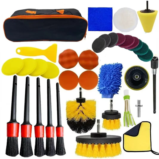 Dany’L - Kit de brosses de Nettoyage Automobile