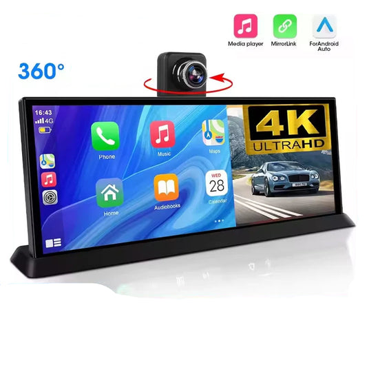 Dany'L - Caméra Dashcam 360° 4K avec CarPlay – La conduite connectée et sécurisée