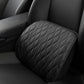 Oreiller de Voiture en Mousse à Mémoire de Forme pour nuque et lombaire - En Cuir PU