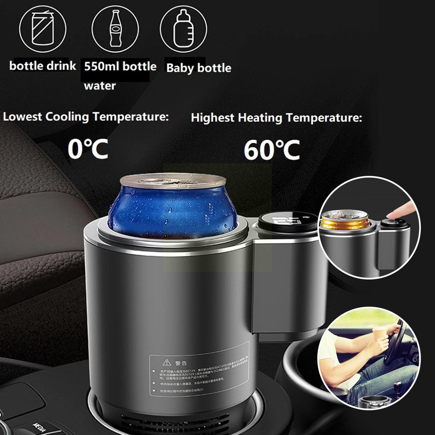 Dany’L - Tasse de Chauffage et Refroidissement 2-en-1.